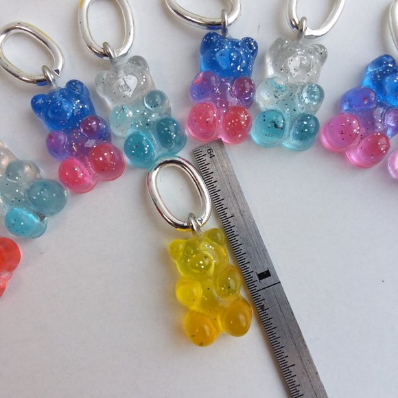 4/$20 Shoe Charms     Gummy Bear shoelace charm for roller skates - Picture 5 of 7